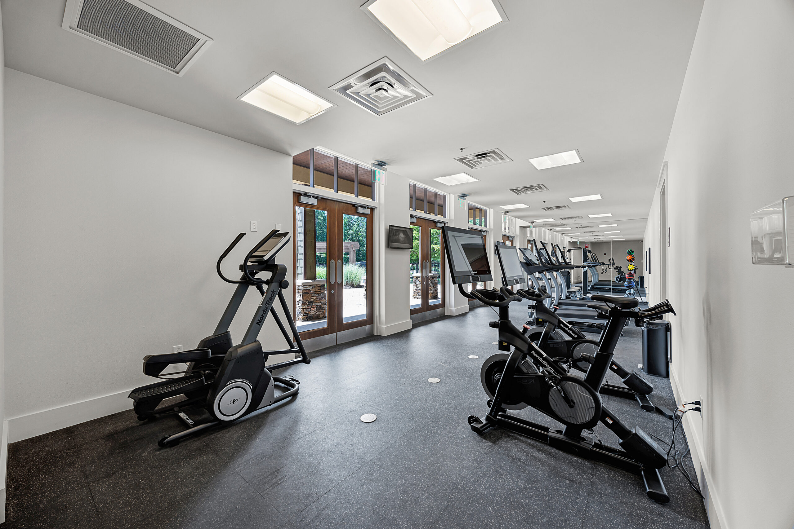 Movie theatre with stadium seating